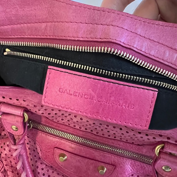 Balenciaga City Bag Pink - Picture 9 of 12